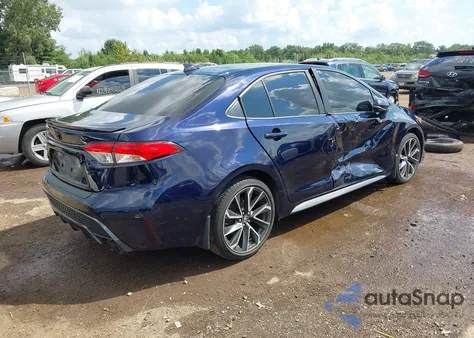 2021 Toyota Corolla Se from USA, damaged, VIN JTDS4MCE9MJ054621